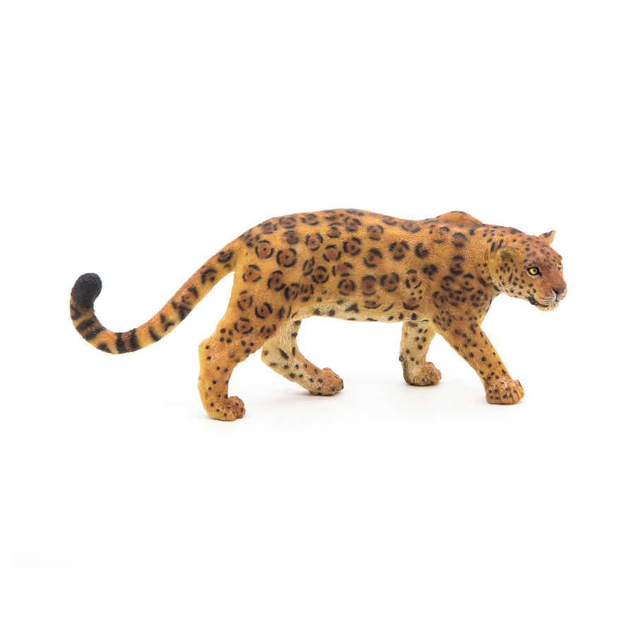 Figurine Jaguar Papo en PVC, thème félins, Collection Animaux sauvages, jouet éducatif idéal pour enfants et collectionneurs