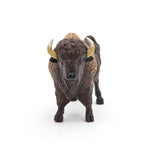 Bison d'Amérique Papo en PVC, Collection Animaux sauvages, jouet éducatif idéal pour enfants et collectionneurs