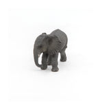Figurine Jeune éléphant d'Afrique Papo en PVC, thème savane, Collection Animaux sauvages, jouet éducatif idéal pour enfants et collectionneurs