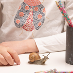 Escargot Papo en PVC, Collection Animaux des jardins, jouet éducatif idéal pour enfants et collectionneurs