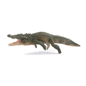 Figurine Crocodile marin Papo en PVC, Collection Animaux sauvages, jouet éducatif idéal pour enfants et collectionneurs