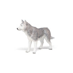 Figurine Husky de Sibérie Papo en PVC, Collection chiens et chats, jouet éducatif idéal pour enfants et collectionneurs