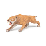 Figurine Smilodon Papo en PVC, thème préhistorique, Collection Dinosaures, jouet éducatif idéal pour enfants et collectionneurs