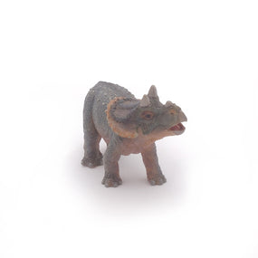Jeune tricératops Papo en PVC, Collection Dinosaures, jouet éducatif idéal pour enfants et collectionneurs