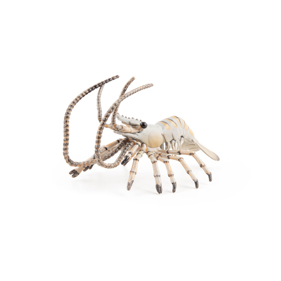 Crevette Papo en PVC, Collection animaux marins, jouet éducatif idéal pour enfants et collectionneurs